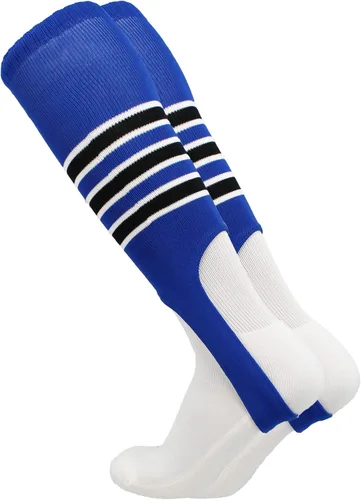 Vista 25 de TCK - Estribos de béisbol a rayas, estribos de sóftbol, 7 pulgadas