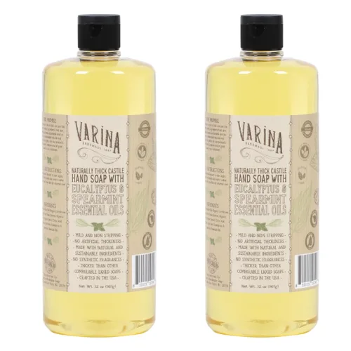 Vista 5 de Varina Jabón líquido orgánico líquido de Castilla Cítricos - 32oz
