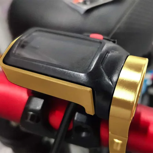 Vista 7 de JFG RACING Speedo Relocation Mount Bracket with Digital Display Guard CNC Aluminum Speedometer Mount Repositioning Tool for Sur Ron X/S Segway X160