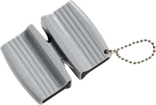 Vista 13 de Mercer Culinary -M15910 Acero de afilado de diamante, 10 pulgadas, negro