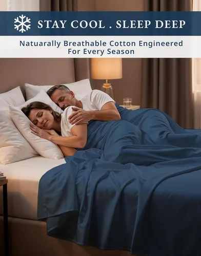 Vista 283 de LANE LINEN - Sábanas individual 100% algodón egipcio suave, cómodo y grueso de calidad de hotel, costuras reforzadas totalmente elásticas, sin