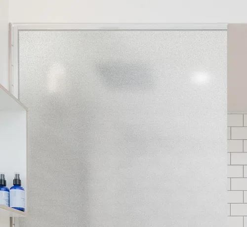 Vista 6 de VViViD Película esmerilada para ventana de aplicación en seco con liberación de aire, vinilo de privacidad (16 pulgadas x 10 pies)