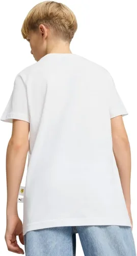 Vista 4 de PUMA Camiseta estampada Scuderia Ferrari Race para niños