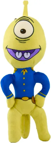 Vista 9 de Buckle-Down Juguete para perros de Disney, Lilo y Stitch Angel sonriente de cuerpo completo, juguete para mascotas, peluche