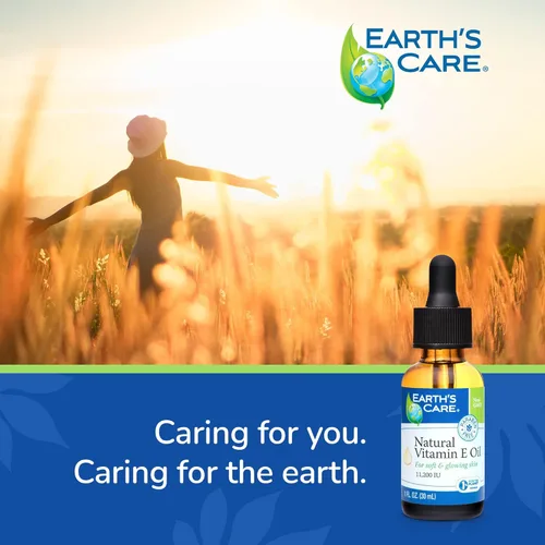 Vista 8 de Earth's Care Aceite natural de vitamina E – Aceite de vitamina E 100% natural para piel y cabello – 1 onza líquida