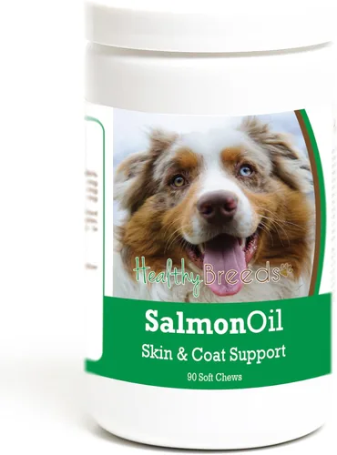 Vista 56 de Healthy Breeds Affenpinscher - Masticables suaves de aceite de salmón, 90