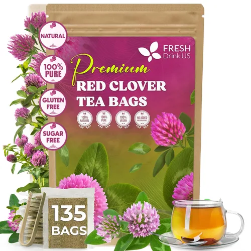 Vista 30 de FreshDrinkUS, 135 bolsas de té de jengibre y cúrcuma premium, ingredientes 100% naturales, mezcla hecha a mano de té de hierbas de cúrcuma