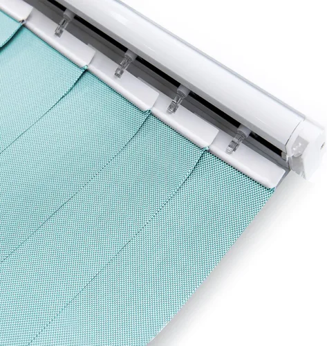 Vista 15 de LETAU Persianas verticales solares inalámbricas, 5% tela de malla, ajuste ligero, reduce el deslumbramiento solar, protección UV, persianas beige