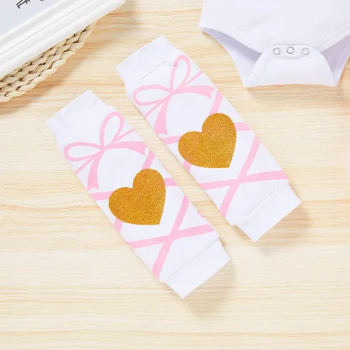 Vista 7 de Conjunto de ropa para bebé recién nacida con estampado de letras, falda tutú, diadema, calentador de leggings, ropa para llegar a casa