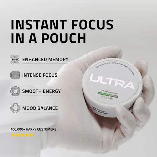 Vista 2 de Bolsas Ultra Focus Wintergreen, paquete de 3