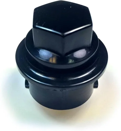 Vista 3 de DPAccessories Cubierta negra para tuercas de rueda para Chevrolet y GMC - Paquete de 20 unidades CC-3B-P-OBK05020