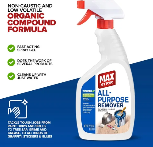 Vista 6 de Spray Removedor de Pintura Multiusos de 22oz – Spray Removedor de Adhesivo a Base de Agua, Removedor de Pintura en Spray, Spray Removedor