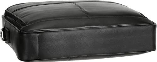 Vista 8 de Polare Full Grain Leather 16.5'' Laptop Bag Briefcase for Men Business Messenger Work Bag Fits 15.6'' Laptop