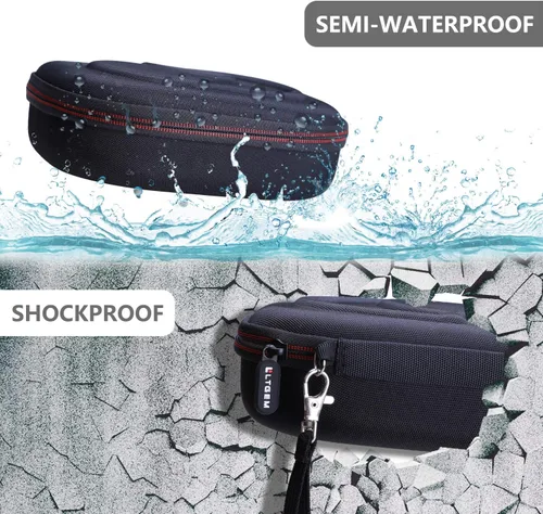 Vista 4 de LTGEM - Funda rígida de EVA para JBL Live 770NC/660NC/650BT/460NC/670NC/400BT/500BT y JBL Tune