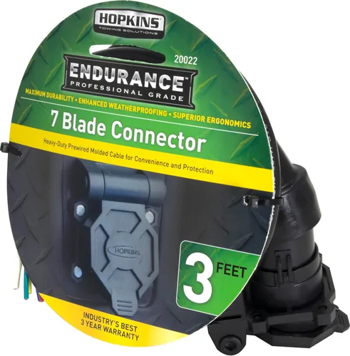 Vista 7 de Hopkins 20022 Endurance cable forrado para lateral de vehículo de 3 pies, 7 aspas