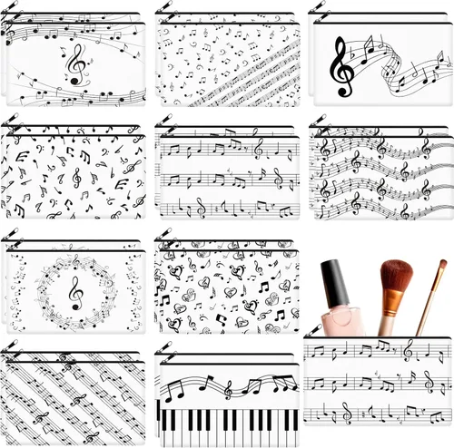 Vista 25 de Reginary - Juego de 20 piezas de bolsa de cosméticos para mujer, espaciosas bolsas de maquillaje con cremallera, neceser de artículos de aseo