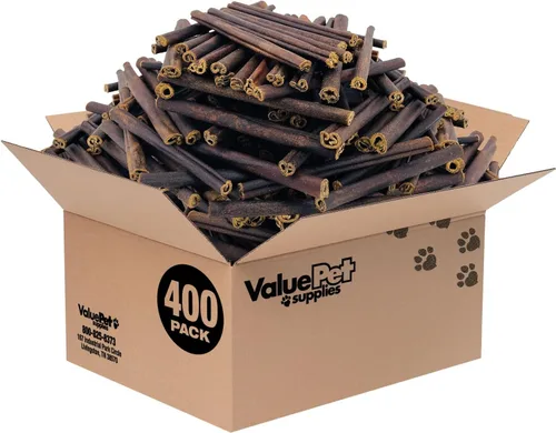 Vista 8 de ValueBull Palitos de colágeno para perros, masticables medianos de 6 pulgadas, golosinas naturales de larga duración para perros, paquete a granel