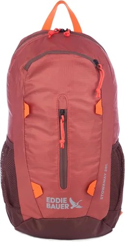 Vista 29 de Eddie Bauer Stowaway Mochila plegable Viajes Al aire libre Ligero Plegable Duradero Poliéster Ripstop 30L - Granate