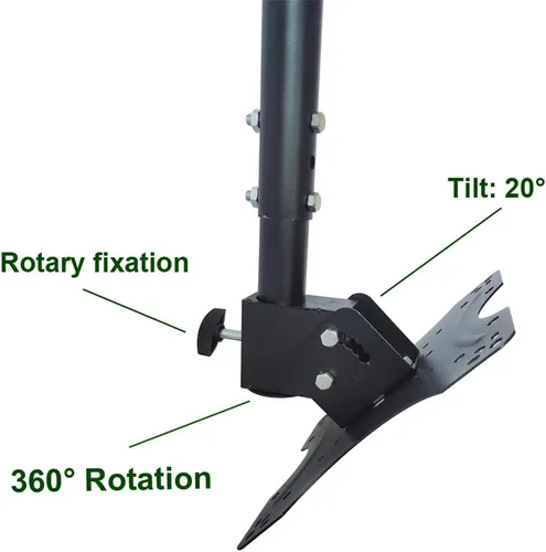 Vista 5 de Soporte de pared ajustable para TV de techo, compatible con monitor LED LCD de plasma de 14 a 42 pulgadas, pantalla de pantalla plana