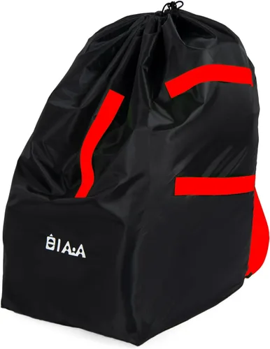 Vista 9 de Bolsa de viaje para asiento de coche de elaia para avión, impermeable y portátil con correas, bolsa de gran capacidad acolchada para asiento