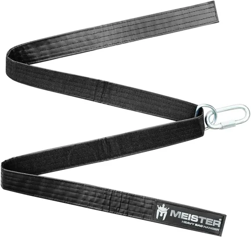 Vista 3 de Meister Soporte de correa para colgar bolsas pesadas para boxeo y bolsas de boxeo MMA - Negro