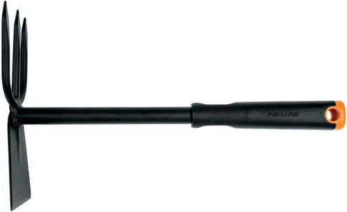 Vista 5 de Fiskars Ergo 1027030 - Azada de cultivador, hoja de azada afilada, longitud 12.0 in, hoja de acero resistente al óxido, mango de plástico