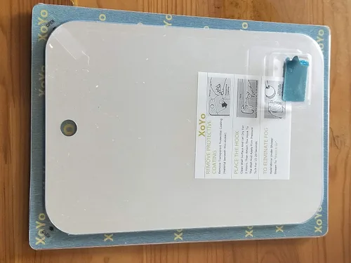 Vista 9 de APHUIME Espejo de ducha grande de lujo sin niebla, espejo de afeitado sin niebla (19 cm X 28 cm), espejo de afeitado antivaho con gancho, espejo