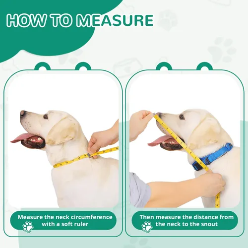 Vista 4 de GLADOG Collar de cono suave para perro, 3 piezas (XL es solo 1 unidad) cono de plástico flexible para perros después de la cirugía, collar