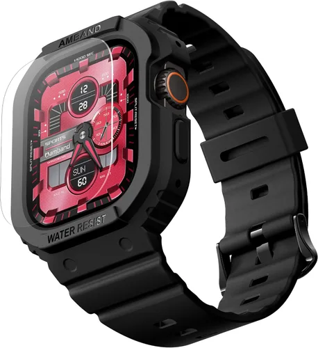 Vista 41 de amBand E1 Correa y Caja Resistente para Apple Watch – Compatible con Series 1–11, SE3/SE2/SE – y Ultra 3/2/1, Diseño Ligero a Prueba de Golpes