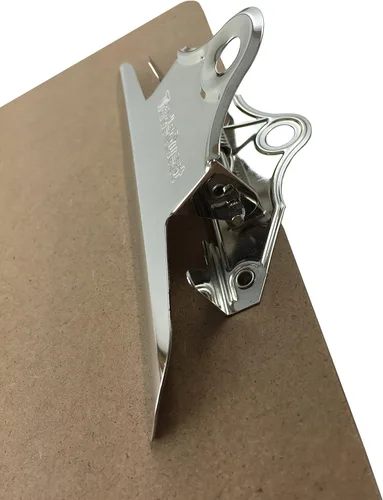 Vista 6 de Portapapeles, clips tamaño carta, 9'' x 12.5", cubierta dura, paquete de 12