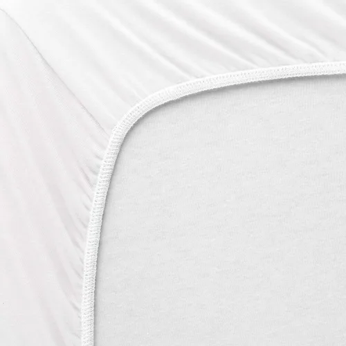 Vista 16 de SheetWorld - Sábana bajera ajustable para moisés Breeze Plus de 4moms, 22 x 28.5 pulgadas, camiseta 100% algodón, hipoalergénica, suave como