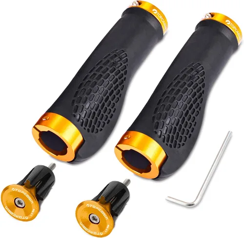 Vista 21 de Puños ergonómicos de manubrio de bicicleta, de Topcabin, con amplia superficie de agarre