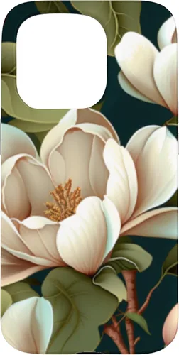 Vista 14 de Carcasa Magnolia Floral para iPhone 17