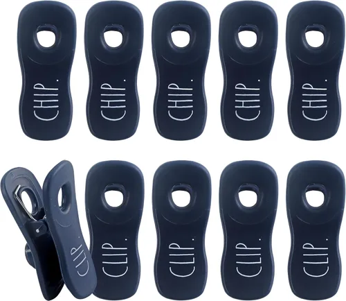 Vista 8 de Rae Dunn Clips para Bolsas con Imán - Clips para Alimentos, Clips para Chips, Clips para Bolsas para Almacenamiento de Alimentos con Sello Hermético