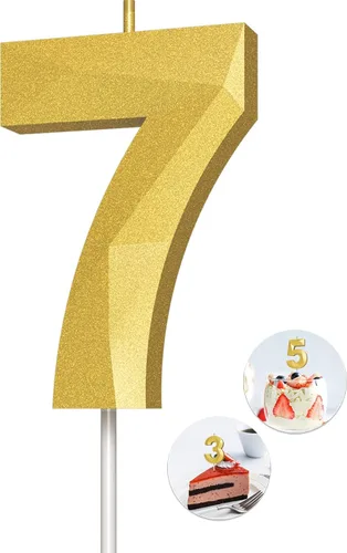 Vista 61 de Velas de cumpleaños con números (0 velas negras), forma de diamante 3D, decoración de pastel de feliz cumpleaños para niños y hombres, cumpleaños