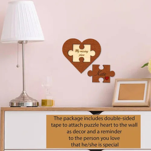 Vista 7 de Letrero personalizado con texto en inglés «Will You Be My Valentine» – Placa de madera grabada para regalo de San Valentín para ella y él, «Ask to