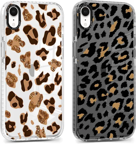 Vista 24 de Paquete de 2 Fundas con Estampado de Chiita para Apple iPhone 7/8/iPhone SE 2020/2022, de 4.7 Pulgadas, Funda Transparente Linda Coquette