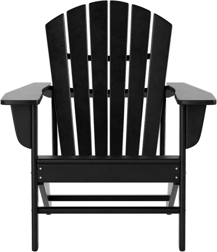 Vista 26 de WestinTrends Dylan - Silla Adirondack para exteriores (juego de 2), color blanco