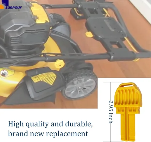Vista 6 de Reemplazo de llave de seguridad para cortacésped N835578 compatible con cortacésped serie DeWalt