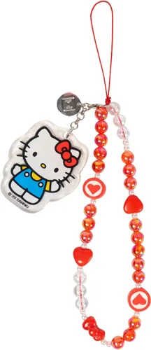 iFace - Pulsera de cuentas de Hello Kitty y sus amigos - Correa universal para teléfono con dije, bonita cadena para muñeca, cordón estético