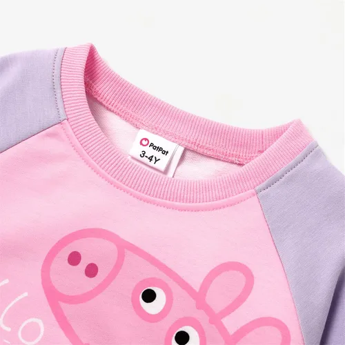 Vista 4 de Peppa Conjunto de 2 piezas de 2 a 6 años de cerdo para niñas pequeñas