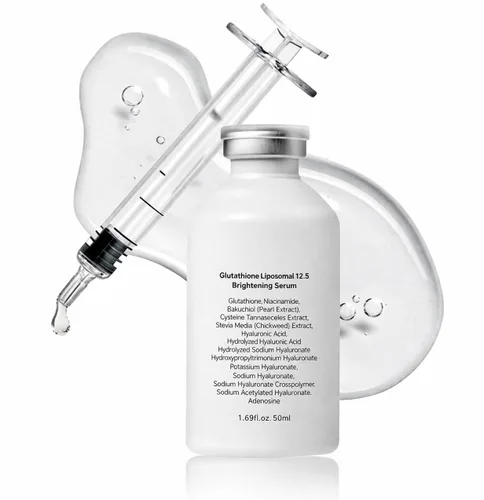 Dear glam Glutathione Liposome 12.5 Serum 50ml (1.69 fl oz), 125,000 ppm Glutathione Liposome, Radiance Boosting Brightening Serum, Made in Korea