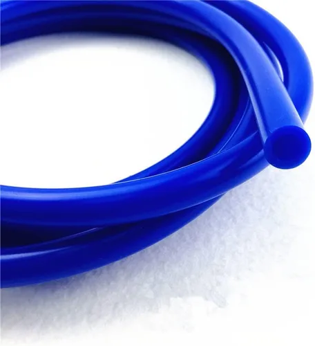 Vista 10 de Manguera de tubo de vacío de silicona de 1/8, línea de 10 pies, presión máxima de 130 PSI, negra (diámetro interior de 3 mm)