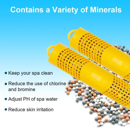 Vista 2 de Palitos minerales de spa para suministros de bañera de hidromasaje, palo de bañera de hidromasaje con cartucho de 4 meses de vida útil universal