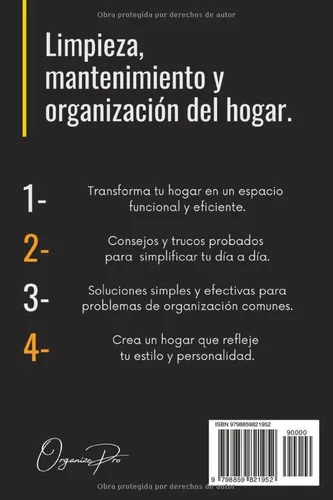 Vista 2 de Guía práctica PARA ORGANIZAR TU HOGAR. CÓMO MAXIMIZAR EL ESPACIO, REDUCIR EL DESORDEN Y SIMPLIFICAR TU VIDA DIARIA Este libro te ayudará a tener un