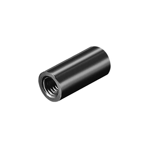 Vista 3 de uxcell Espaciador de columna de separación de aluminio redondo M3x15mm, para avión RC, FPV Quadcopter, CNC, negro, 10pcs