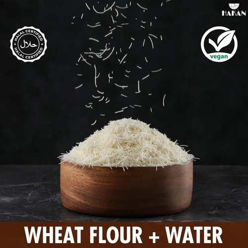 Vista 5 de Hakan Kataifi Masa filo en tiras, Pasta para pastel de Kataifi, Kadayif para Barra de Chocolate Dubai con Pistacho, Knafeh, Kunafa, Masa