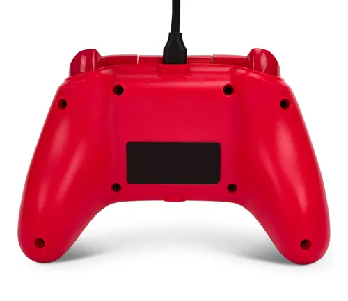 Vista 5 de PowerA Wired Controller for Xbox Series XS - Red, gamepad, video gamegaming controller, works with Xbox One, Officially Licensed