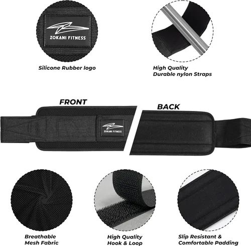 Vista 5 de Cinturón de empuje de cadera – Entrenador de glúteos resistente, cómodo, ajustable con almohadillas antideslizantes. Ideal para entrenamientos