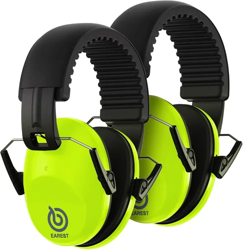 Vista 11 de Paquete de 2 orejeras de protección auditiva, NRR 20 dB reducción de ruido de seguridad para disparar/cazar